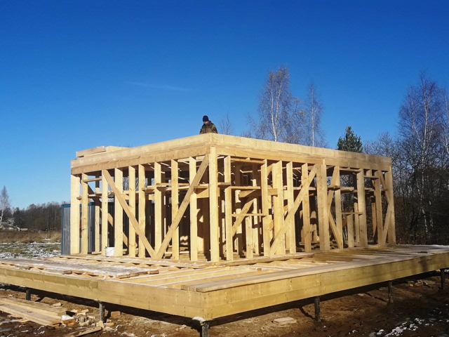 Как быстро и правильно построить каркасный дом своими руками — Укрбио